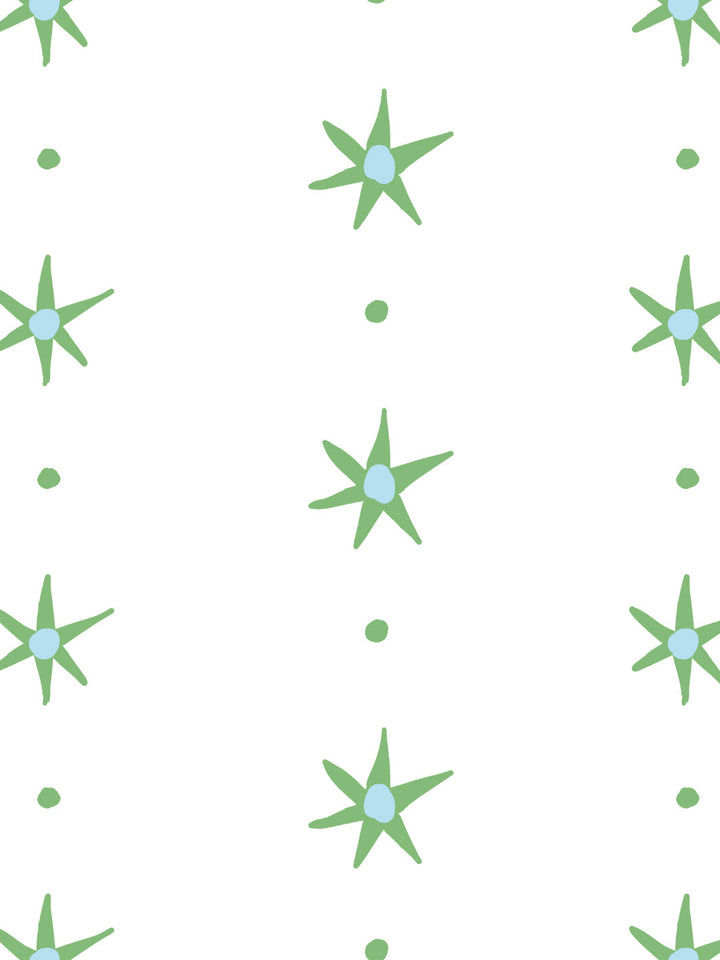 ritas-stars-wallpaper-by-lingua-franca-green-blue