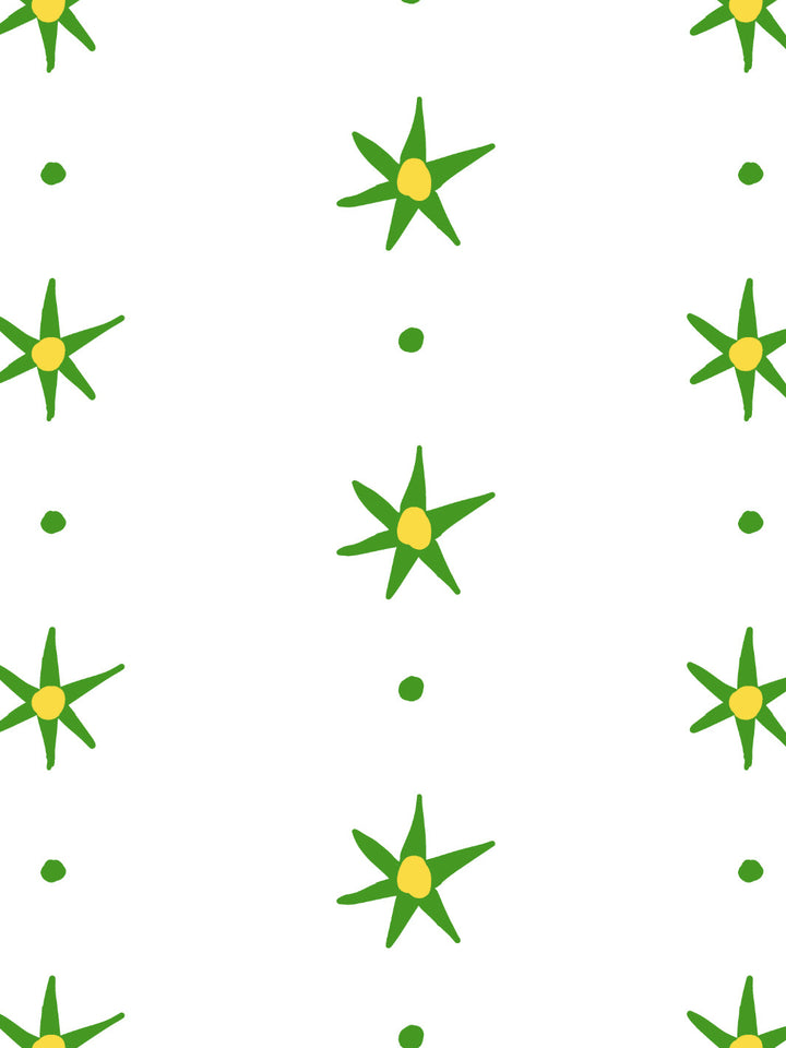 ritas-stars-wallpaper-by-lingua-franca-green-gold