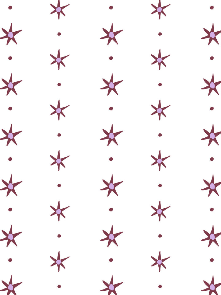 ritas-stars-wallpaper-by-lingua-franca-maroon-lilac