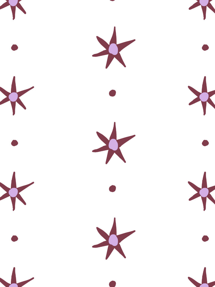 ritas-stars-wallpaper-by-lingua-franca-maroon-lilac