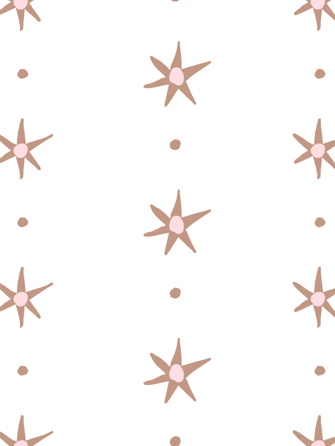 ritas stars wallpaper by lingua franca pink adobe