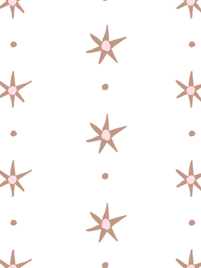 ritas stars wallpaper by lingua franca pink adobe