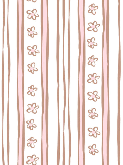 ritas stripes wallpaper by lingua franca pink adobe