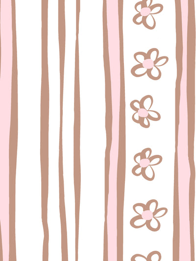 ritas stripes wallpaper by lingua franca pink adobe