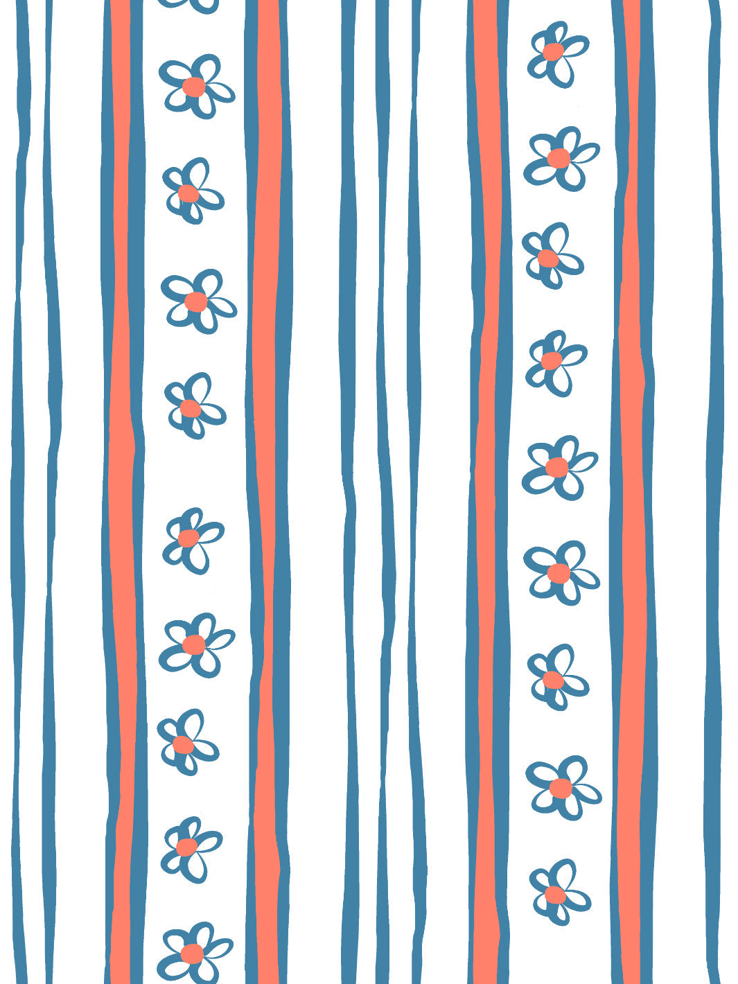 ritas stripes wallpaper by lingua franca lapis watermelon