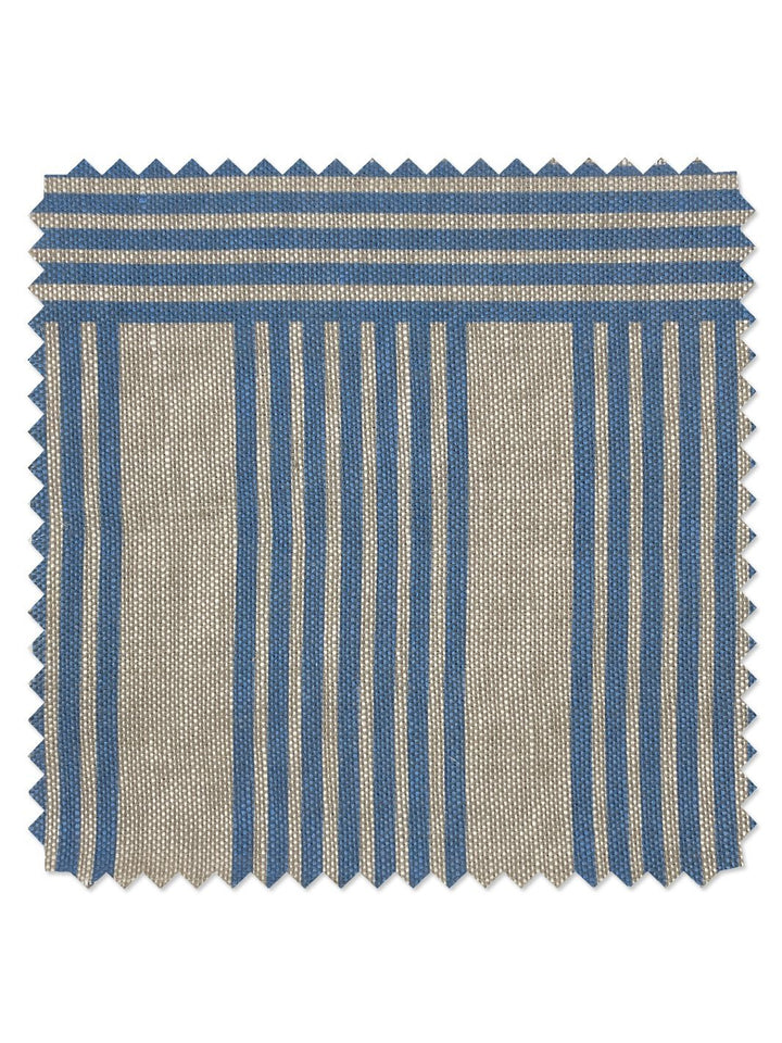 fabric by the yard roman holiday grid blue