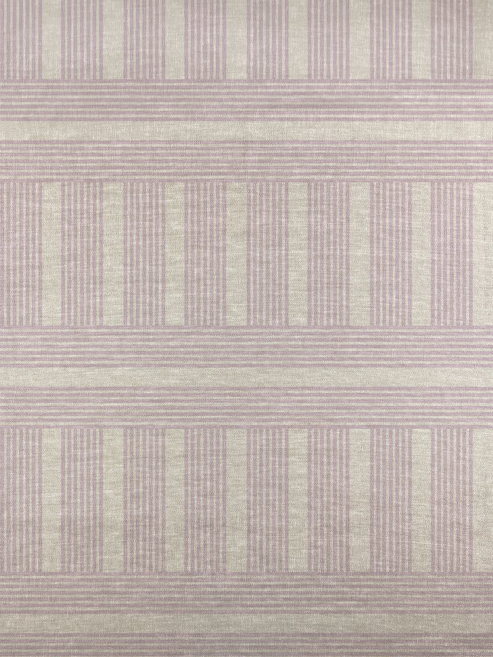 fabric by the yard roman holiday grid lilac