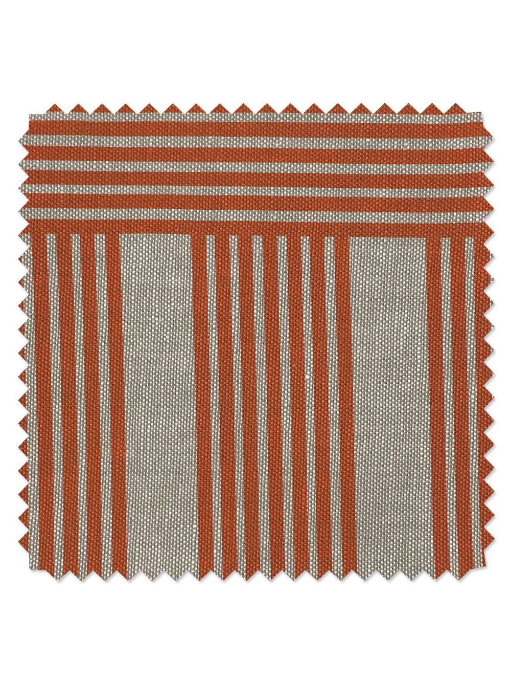 fabric by the yard roman holiday grid terracotta