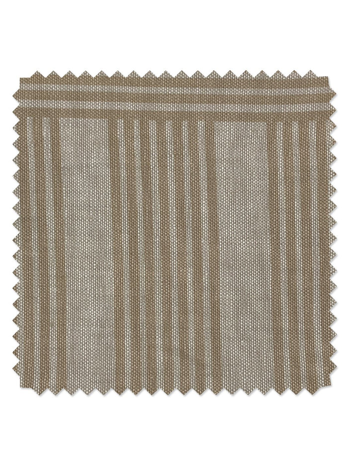 Tissu au mètre – Grille de vacances romaine – Taupe