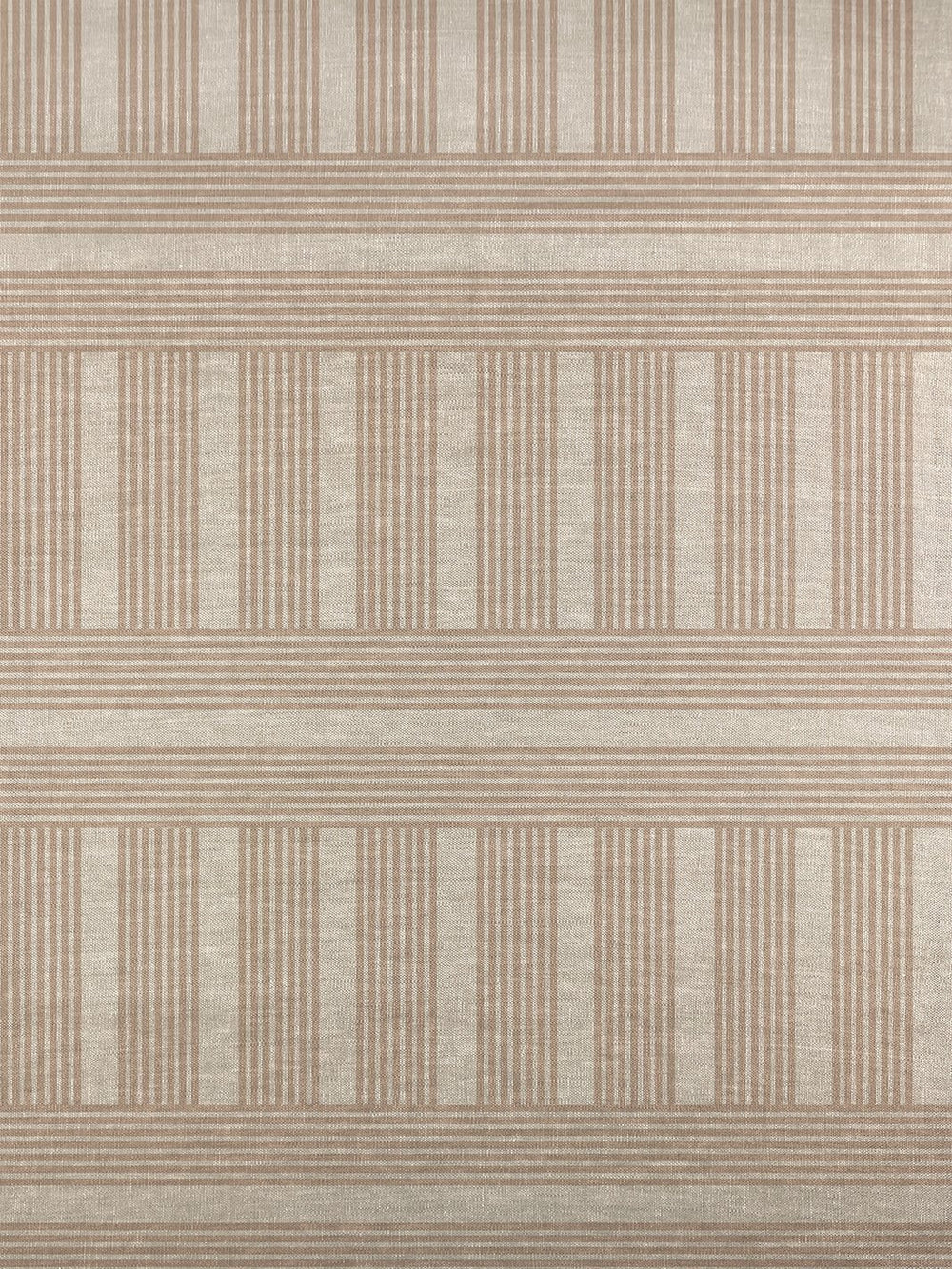 fabric by the yard roman holiday grid taupe