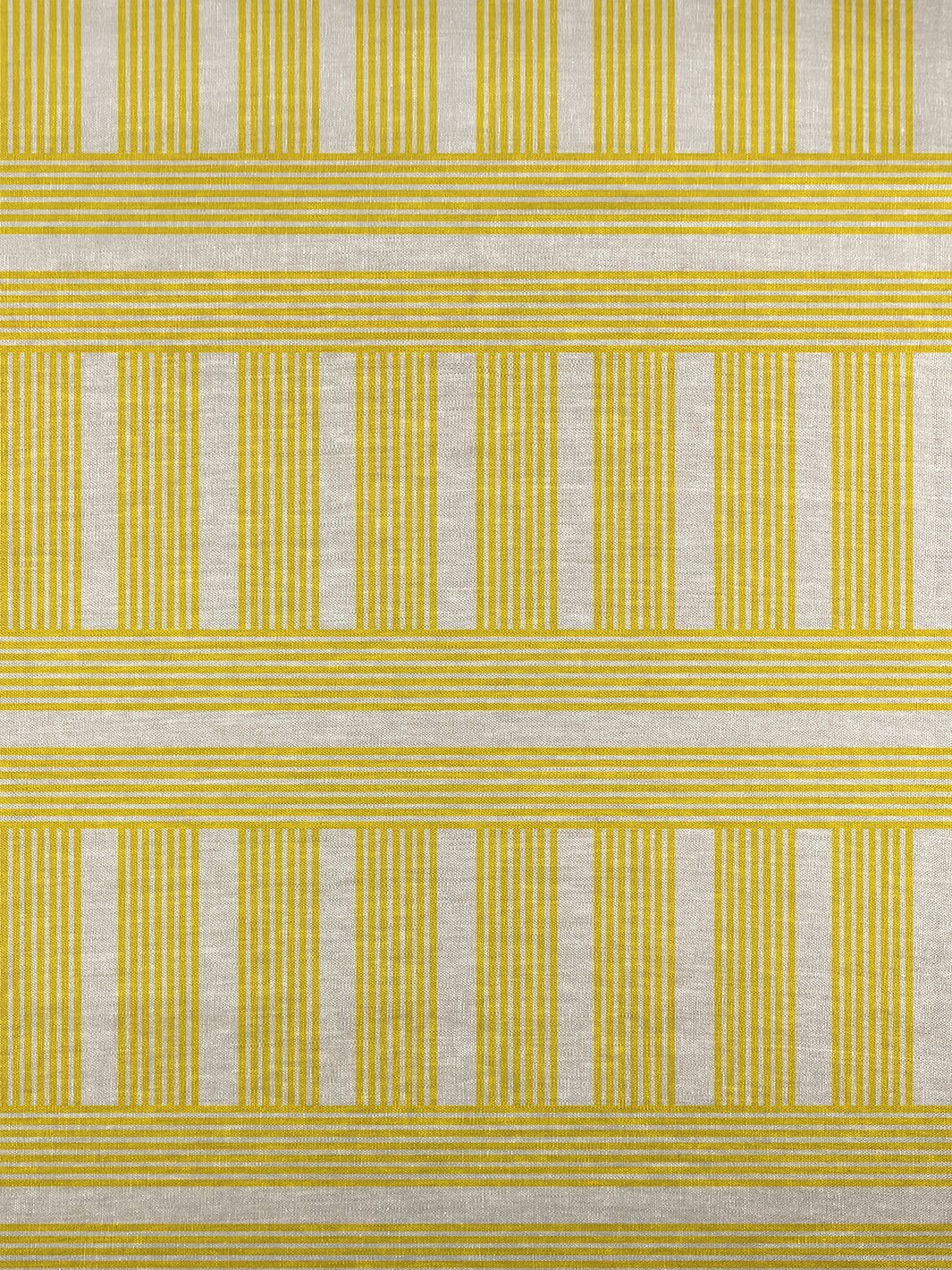 fabric by the yard roman holiday grid daffodil