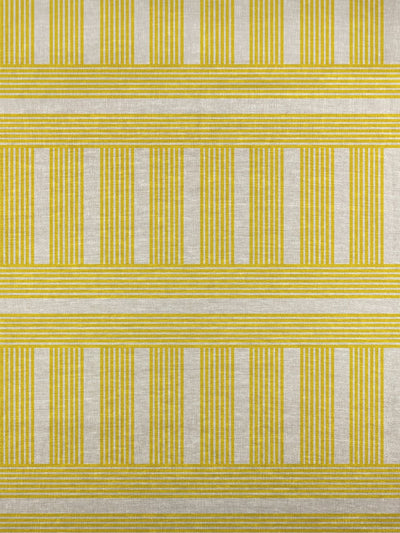 fabric by the yard roman holiday grid daffodil