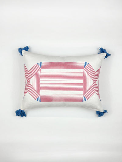 'Roman Holiday Key' Lumbar Pillow by Barbie™ - Lip Gloss