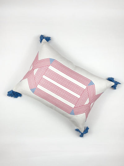 'Roman Holiday Key' Lumbar Pillow by Barbie™ - Lip Gloss
