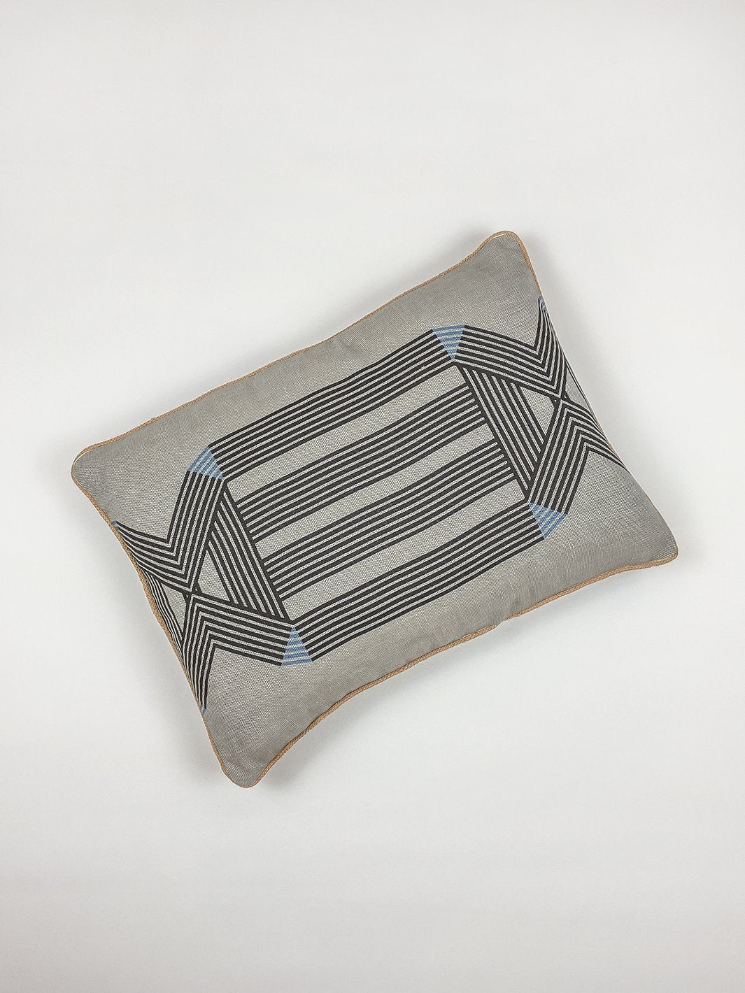 roman holiday key lumbar pillow by barbie sky