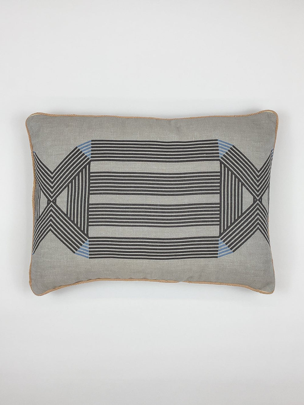 roman holiday key lumbar pillow by barbie sky