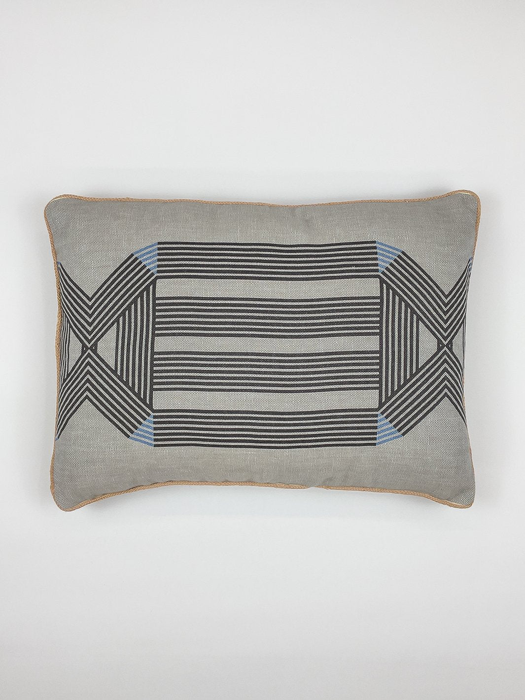 roman holiday key lumbar pillow by barbie sky
