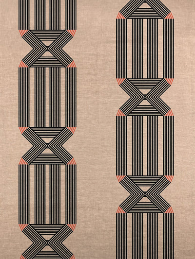 fabric by the yard roman holiday key peach