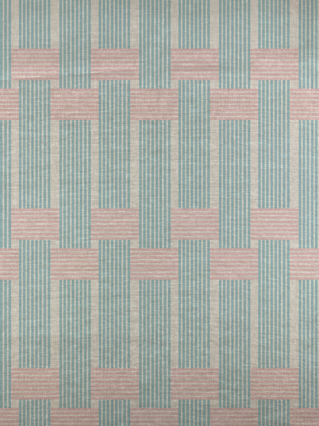 fabric by the yard roman holiday woven baby blue pink