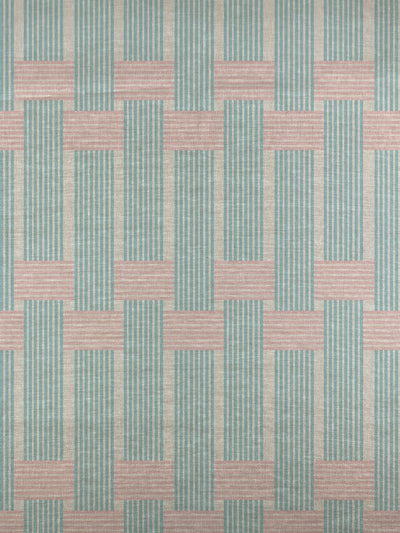 fabric by the yard roman holiday woven baby blue pink