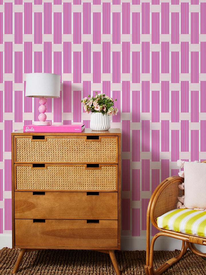 roman-holiday-woven-wallpaper-in-219-barbie-pink