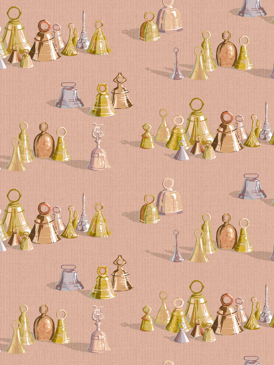 'All The Bells' Wallpaper by Sarah Jessica Parker - Clay Court