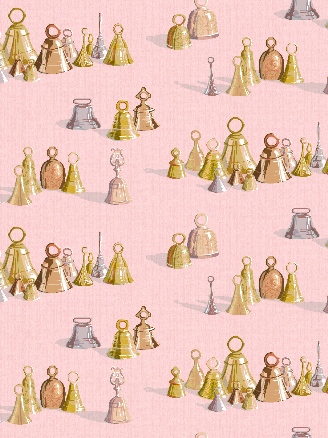 all the bells wallpaper by sarah jessica parker slipper