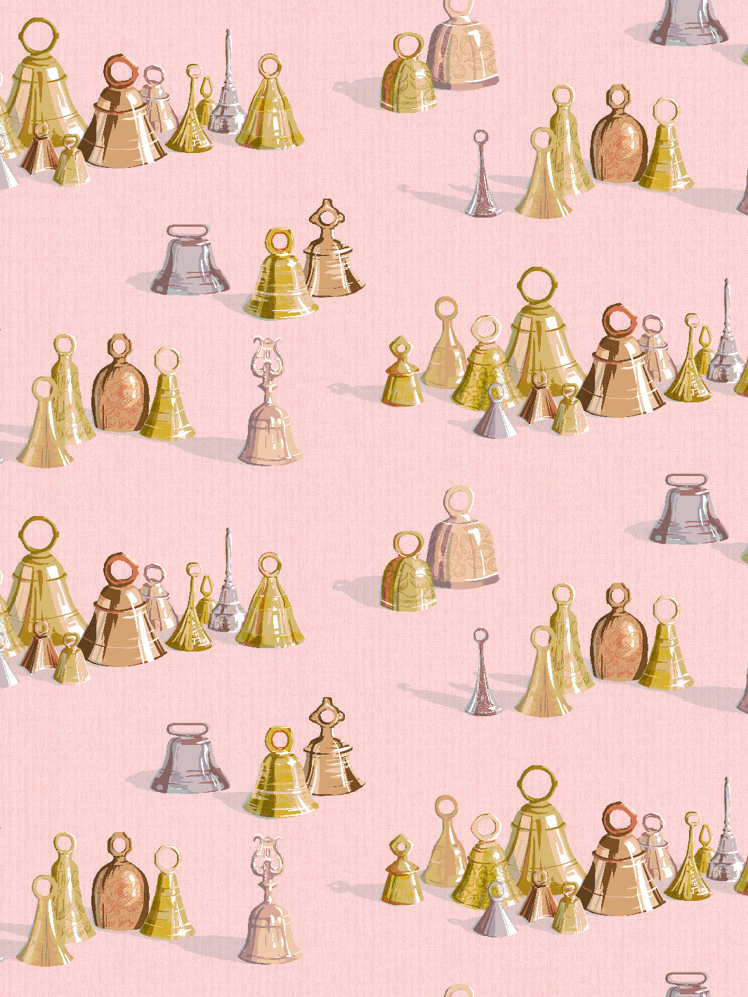 'All The Bells' Wallpaper by Sarah Jessica Parker - Slipper