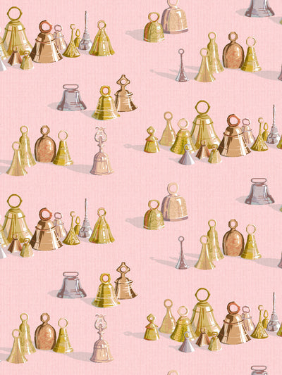 all the bells wallpaper by sarah jessica parker slipper