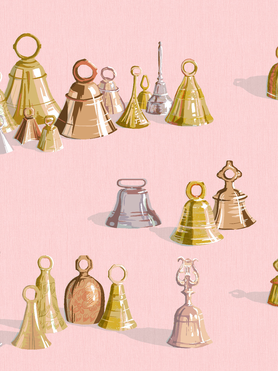 'All The Bells' Wallpaper by Sarah Jessica Parker - Slipper