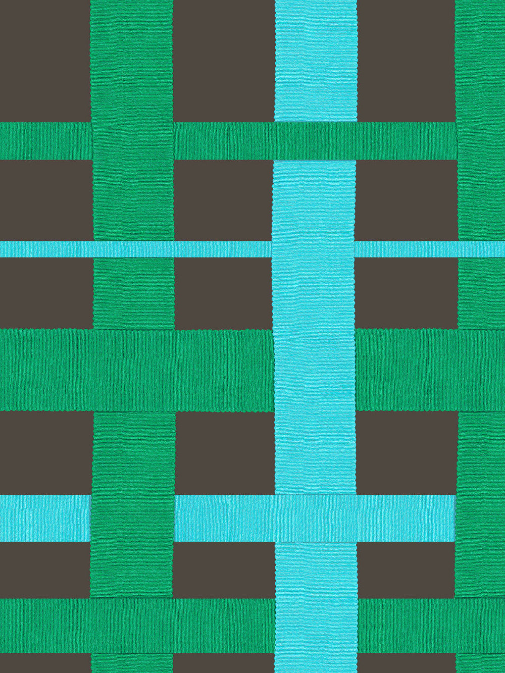 crosstown-plaid-wallpaper-by-sarah-jessica-parker-emerald-on-charcoal