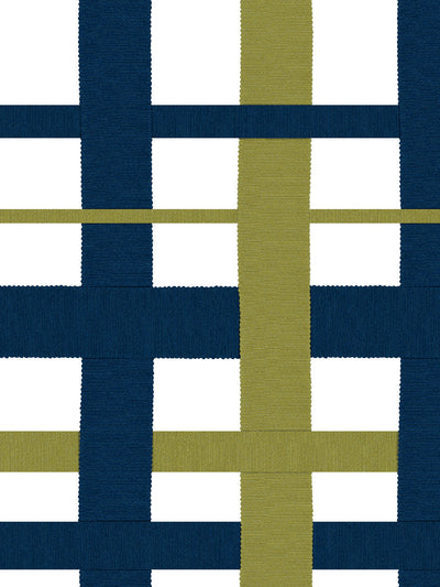 crosstown plain on white wallpaper by sarah jessica parker navy olive