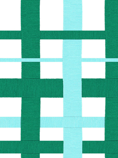 crosstown plain on white wallpaper by sarah jessica parker sky emerald
