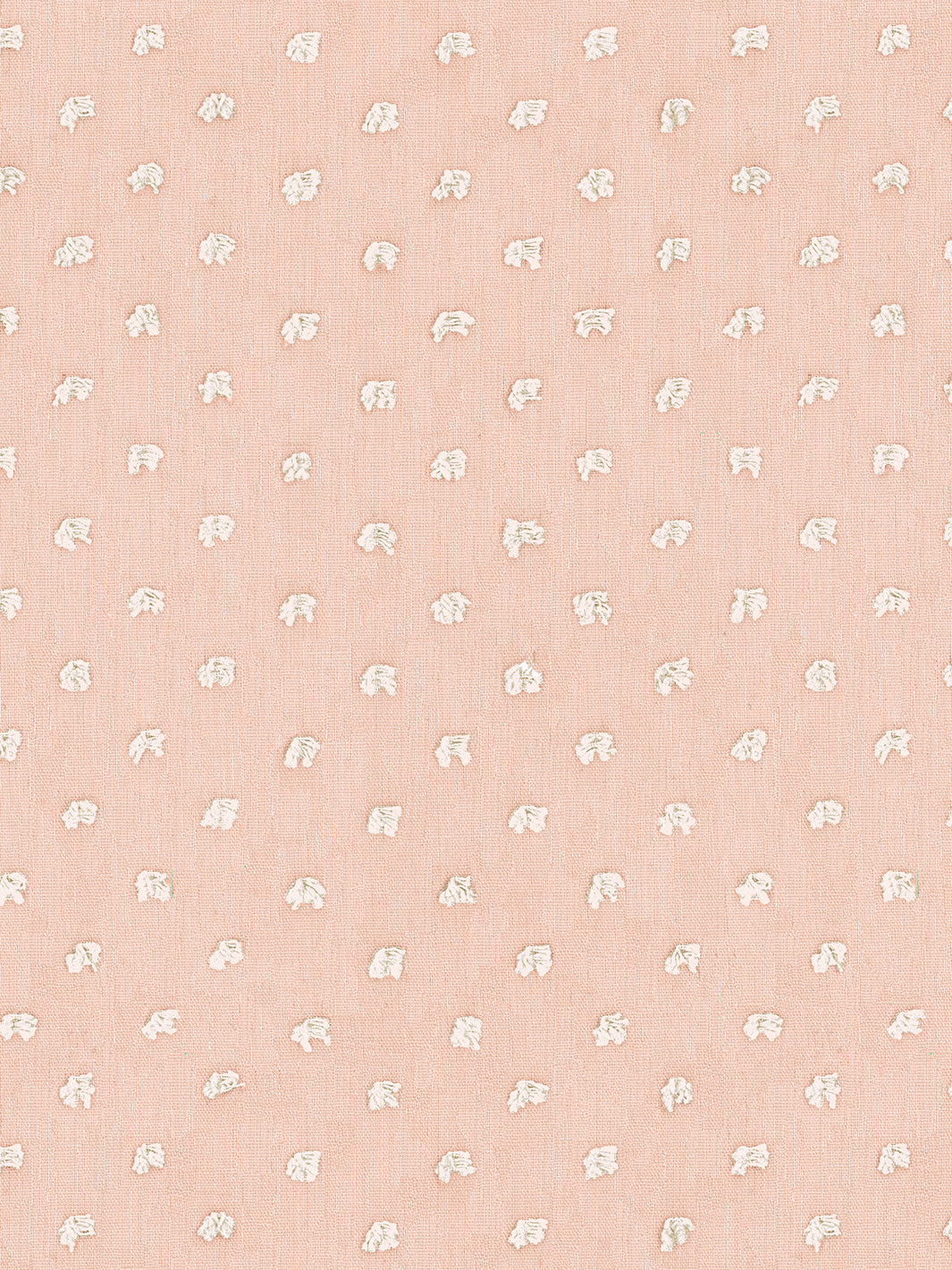 'Dotted Swiss' Wallpaper by Sarah Jessica Parker - Buff