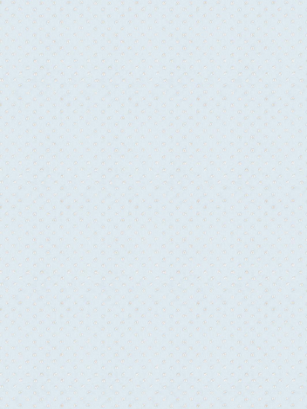 'Dotted Swiss' Wallpaper by Sarah Jessica Parker - Misty Blue