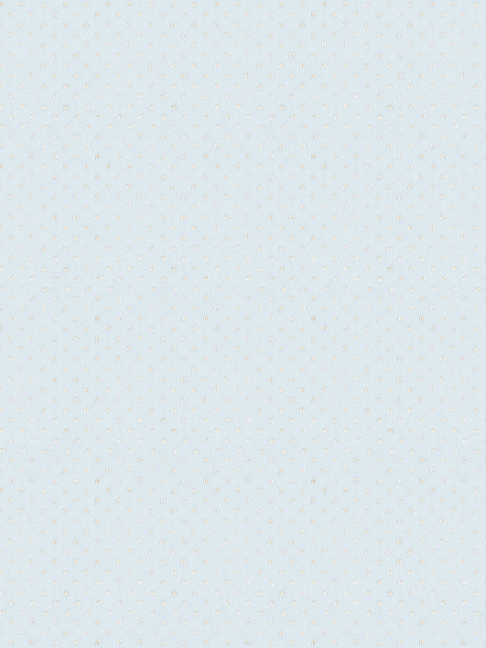 'Dotted Swiss' Wallpaper by Sarah Jessica Parker - Misty Blue