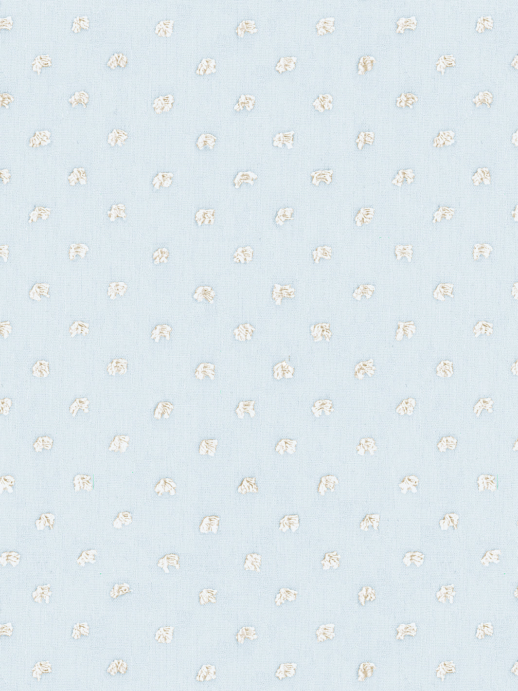 'Dotted Swiss' Wallpaper by Sarah Jessica Parker - Misty Blue