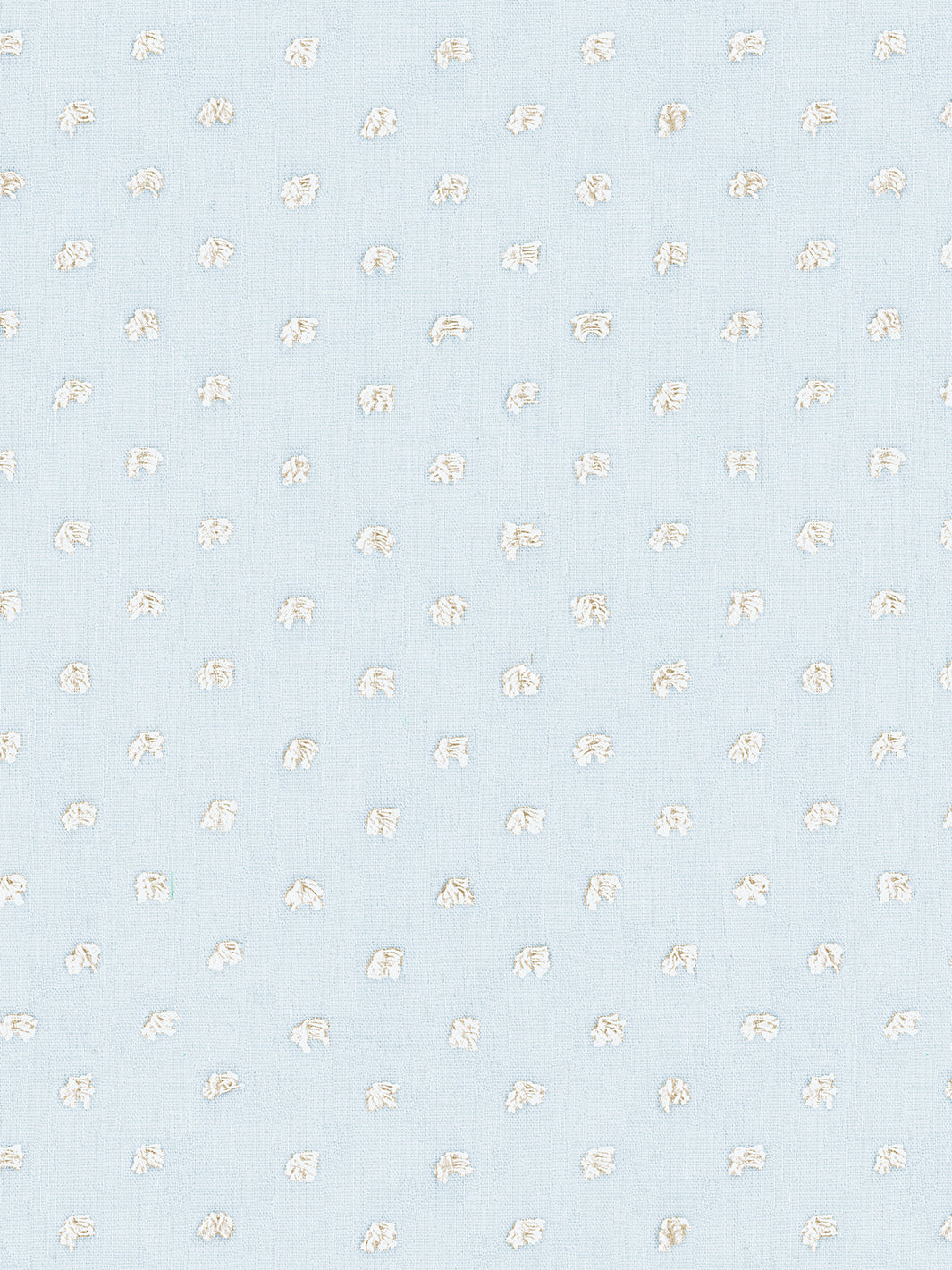 'Dotted Swiss' Wallpaper by Sarah Jessica Parker - Misty Blue