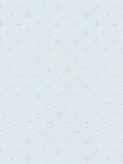 'Dotted Swiss' Wallpaper by Sarah Jessica Parker - Misty Blue