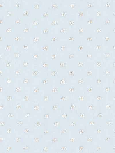 'Dotted Swiss' Wallpaper by Sarah Jessica Parker - Misty Blue