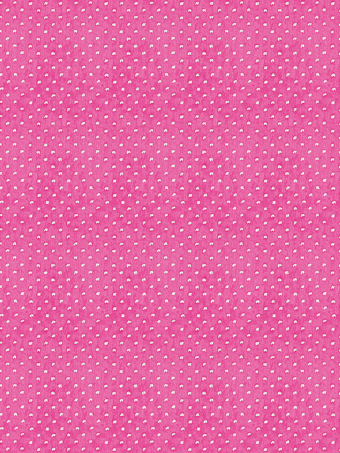 'Dotted Swiss' Wallpaper by Sarah Jessica Parker - Raspberry