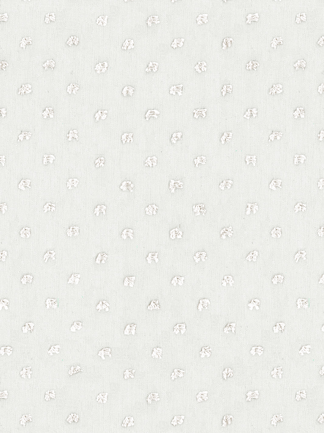 'Dotted Swiss' Wallpaper by Sarah Jessica Parker - Silver