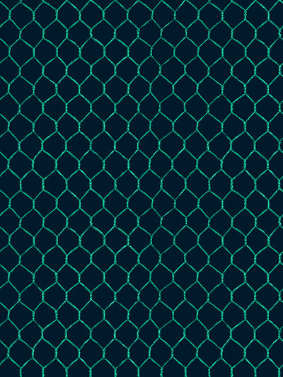 evelyns chicken wire wallpaper by sarah jessica parker emerald on navy