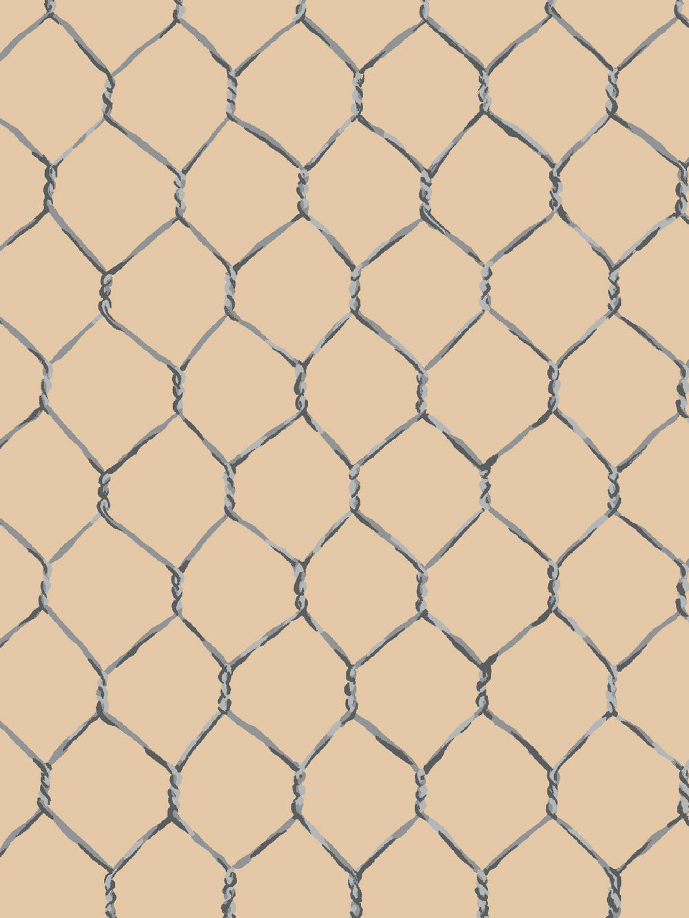 evelyns-chicken-wire-wallpaper-by-sarah-jessica-parker-metal-on-driftwood