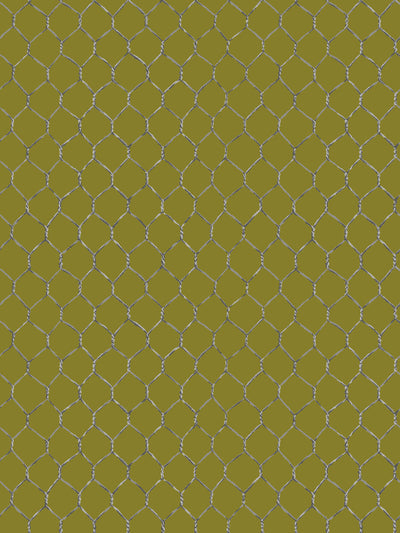 evelyns chicken wire wallpaper by sarah jessica parker metal on olive