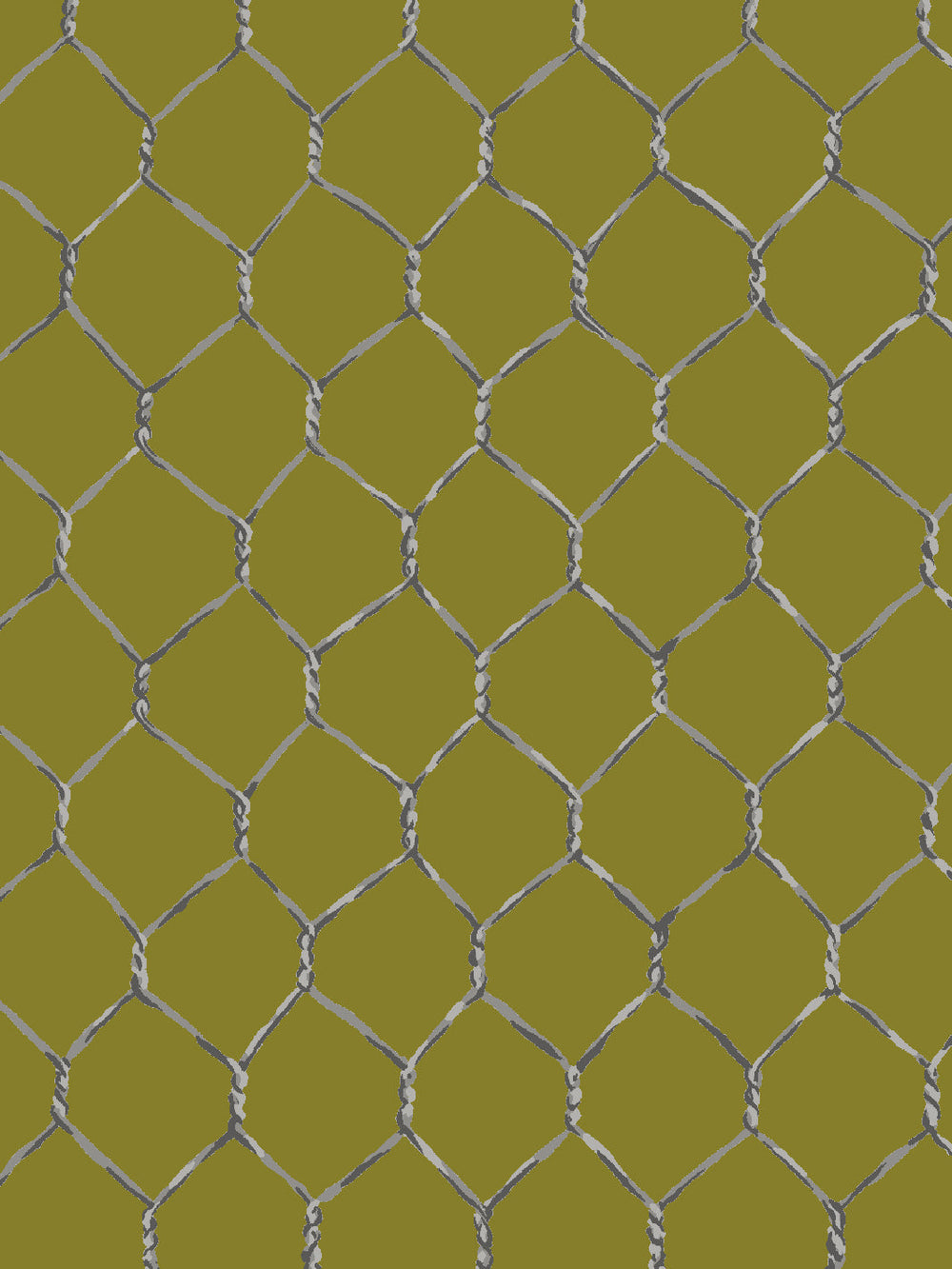 evelyns-chicken-wire-wallpaper-by-sarah-jessica-parker-metal-on-olive