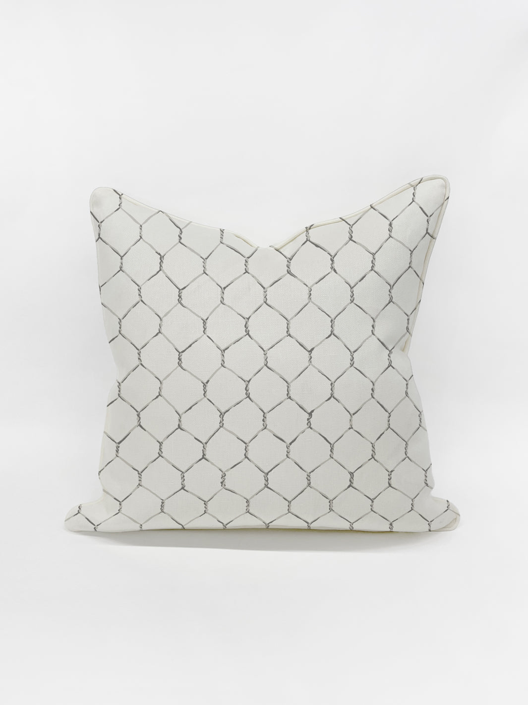 evelyns chicken wire pillow by sarah jessica parker metal linen