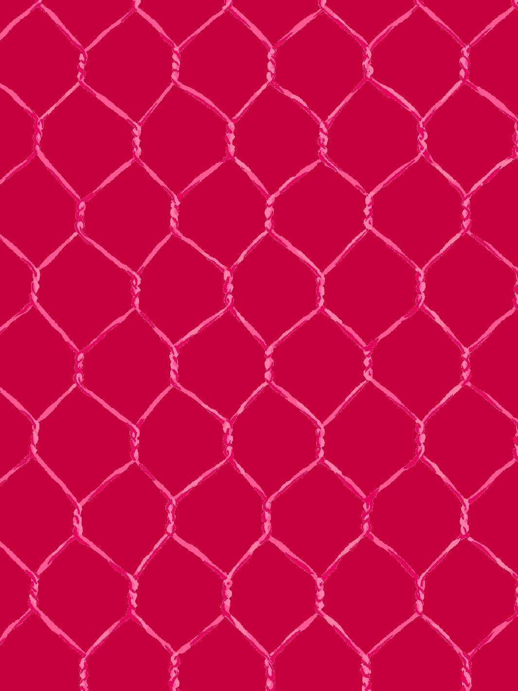 evelyns chicken wire wallpaper by sarah jessica parker pink on geranium