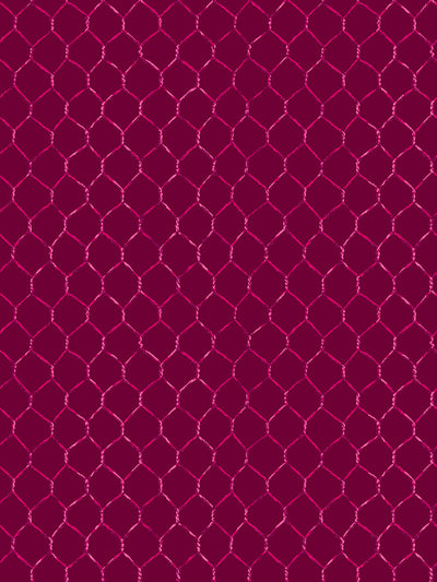 evelyns chicken wire wallpaper by sarah jessica parker raspberry on claret