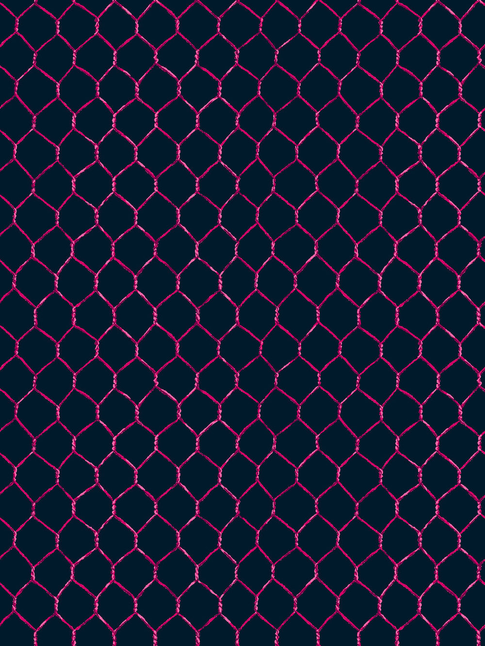 evelyns-chicken-wire-wallpaper-by-sarah-jessica-parker-raspberry-on-navy